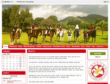 Tablet Screenshot of hongkongponyclub.com